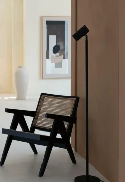 Good&Mojo Vloerlamp bamboe Java zwart