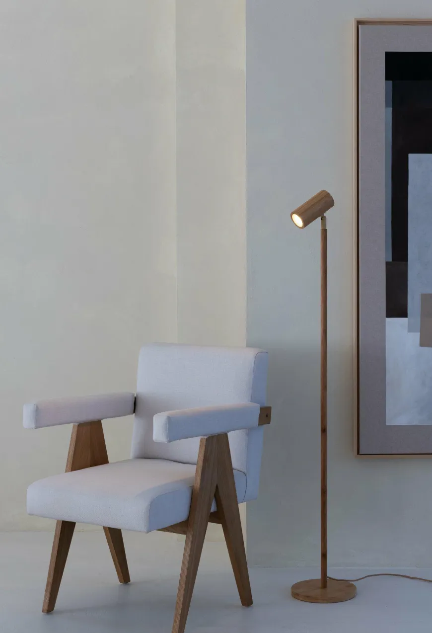 Good&Mojo Vloerlamp bamboe Java naturel
