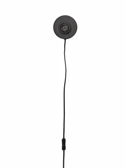 Good&Mojo Wandlamp Andros dia. 45cm zwart/naturel/wit