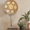 Good&Mojo Wandlamp Andros dia. 45cm naturel/wit