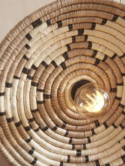 Good&Mojo Wandlamp Andros dia. 45cm naturel/wit