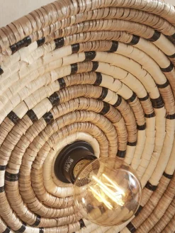Good&Mojo Wandlamp Andros dia. 45cm naturel/wit