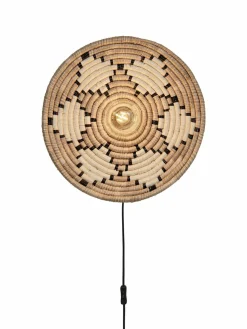 Good&Mojo Wandlamp Andros dia. 45cm naturel/wit