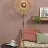 Good&Mojo Wandlamp Bromo bamboe Ø 60 naturel L
