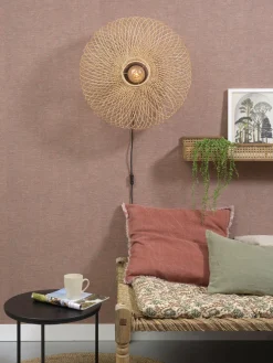 Good&Mojo Wandlamp Cango bamboe ellips dia.60x25cm naturel