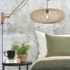 Good&Mojo Wandlamp Cango naturel/kap dia.60x25cm naturel L