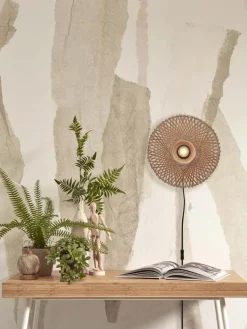 Good&Mojo Wandlamp Kalimantan XS 30cm naturel