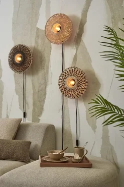 Good&Mojo Wandlamp Kalimantan XS 30cm naturel