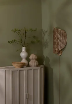 Good&Mojo Wandlamp Kinabalu bambo 40x10xh.50cm naturel bruin