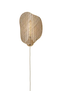 Good&Mojo Wandlamp Kinabalu bambo 40x10xh.50cm naturel bruin