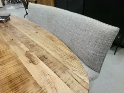H.E. Design Eettafelbank Simba Ovaal