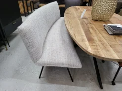 H.E. Design Eettafelbank Simba Ovaal