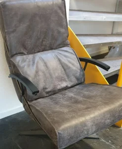 Het Anker Draaifauteuil Rasmus Afrika Leer S