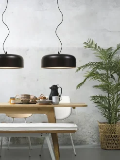 it's about RoMi Hanglamp aluminum Marseille zwart