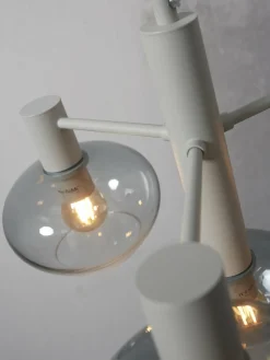 it's about RoMi Hanglamp Bologna 4-arm kleurverl. lichtgrijs