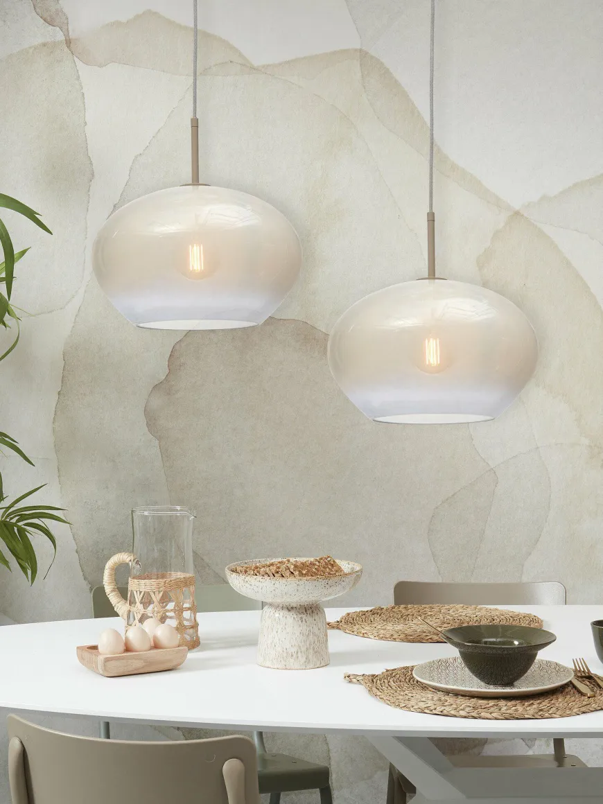 it's about RoMi Hanglamp Bologna kleurverl. melkwit