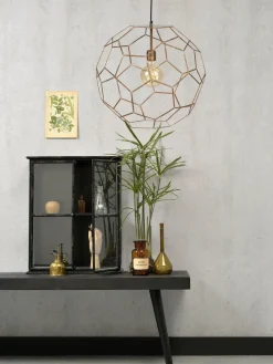 it's about RoMi Hanglamp draadijzer Marrakesh Ø55 koper L