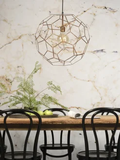 it's about RoMi Hanglamp draadijzer Marrakesh Ø55 koper L