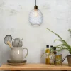 it's about RoMi Hanglamp glas Venice ovaal transparant