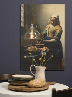 it's about RoMi Hanglamp glas Brussels Ø 20 transparant/goud rond