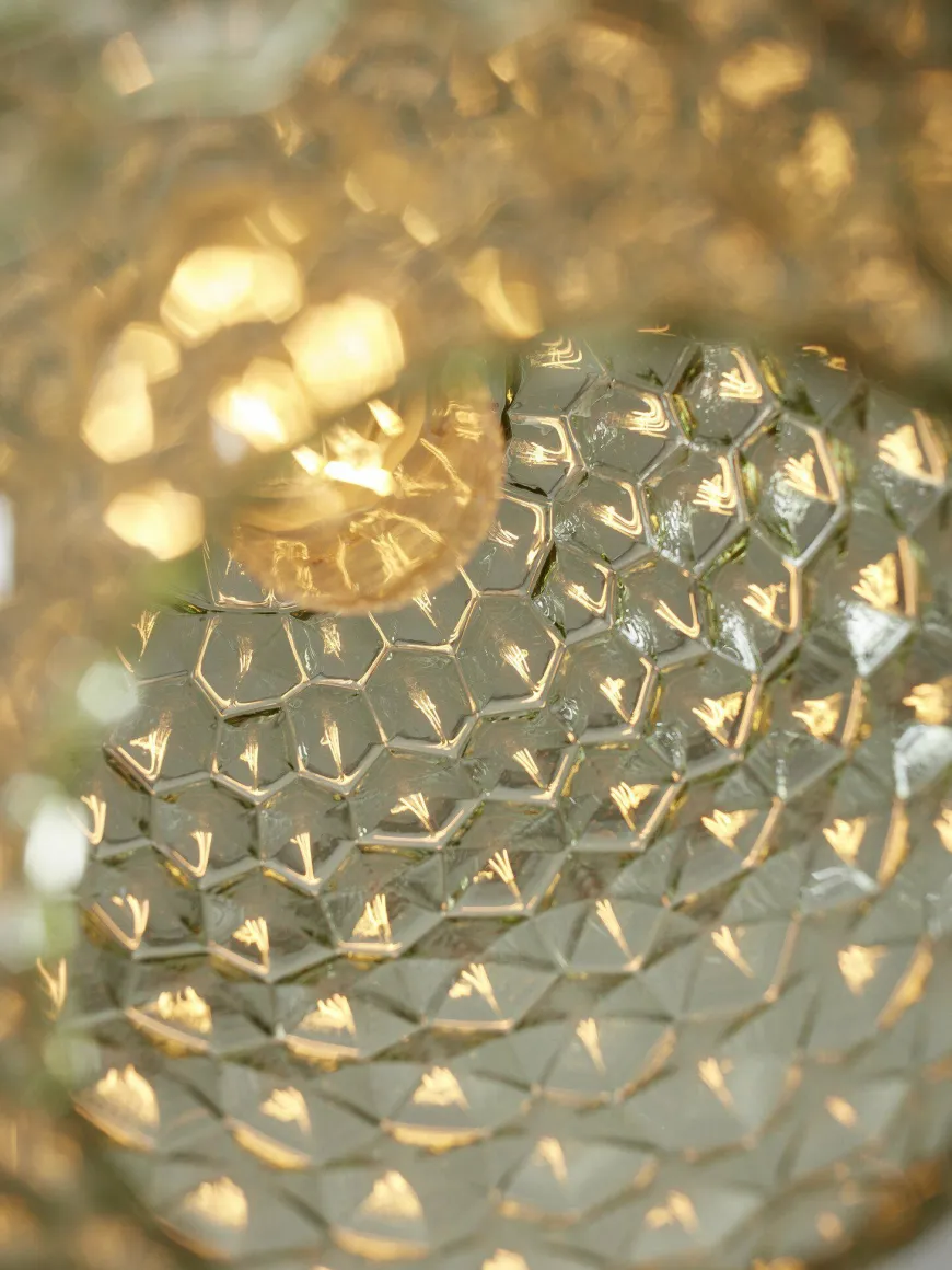 it's about RoMi Hanglamp glas Venice ovaal groen