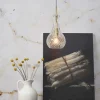 it's about RoMi Hanglamp glas Brussels Ø 14 transparant/goud druppel