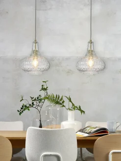 it's about RoMi Hanglamp glas Venice druppel transparant