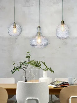 it's about RoMi Hanglamp glas Venice druppel transparant