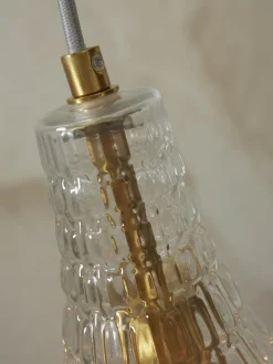 it's about RoMi Hanglamp glas Venice druppel transparant