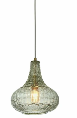 it's about RoMi Hanglamp glas Venice druppel groen