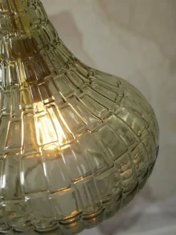 it's about RoMi Hanglamp glas Venice druppel groen