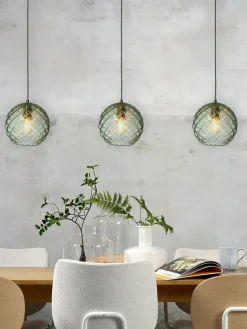 it's about RoMi Hanglamp glas Venice bol groen