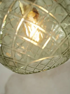 it's about RoMi Hanglamp glas Venice bol groen