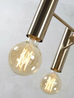 it's about RoMi Kroonluchter ijzer Cannes 3-arm goud S
