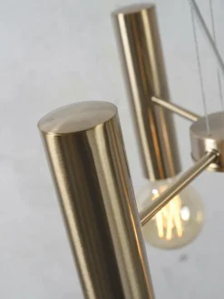 it's about RoMi Kroonluchter ijzer Cannes 3-arm goud S