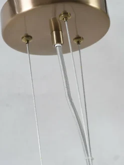 it's about RoMi Kroonluchter ijzer Cannes 3-arm goud S