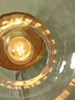 it's about RoMi Plafondlamp glas Brussels Ø 27 goud transparant