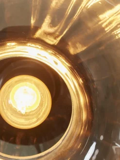 it's about RoMi Plafondlamp glas Brussels Ø 27 antraciet