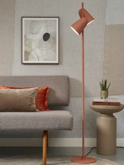 it's about RoMi Vloerlamp ijzer Salamanca 2 kappen h.145 kap Ø16 terra