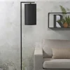 it's about RoMi Vloerlamp ijzer/zwart Boston zwart