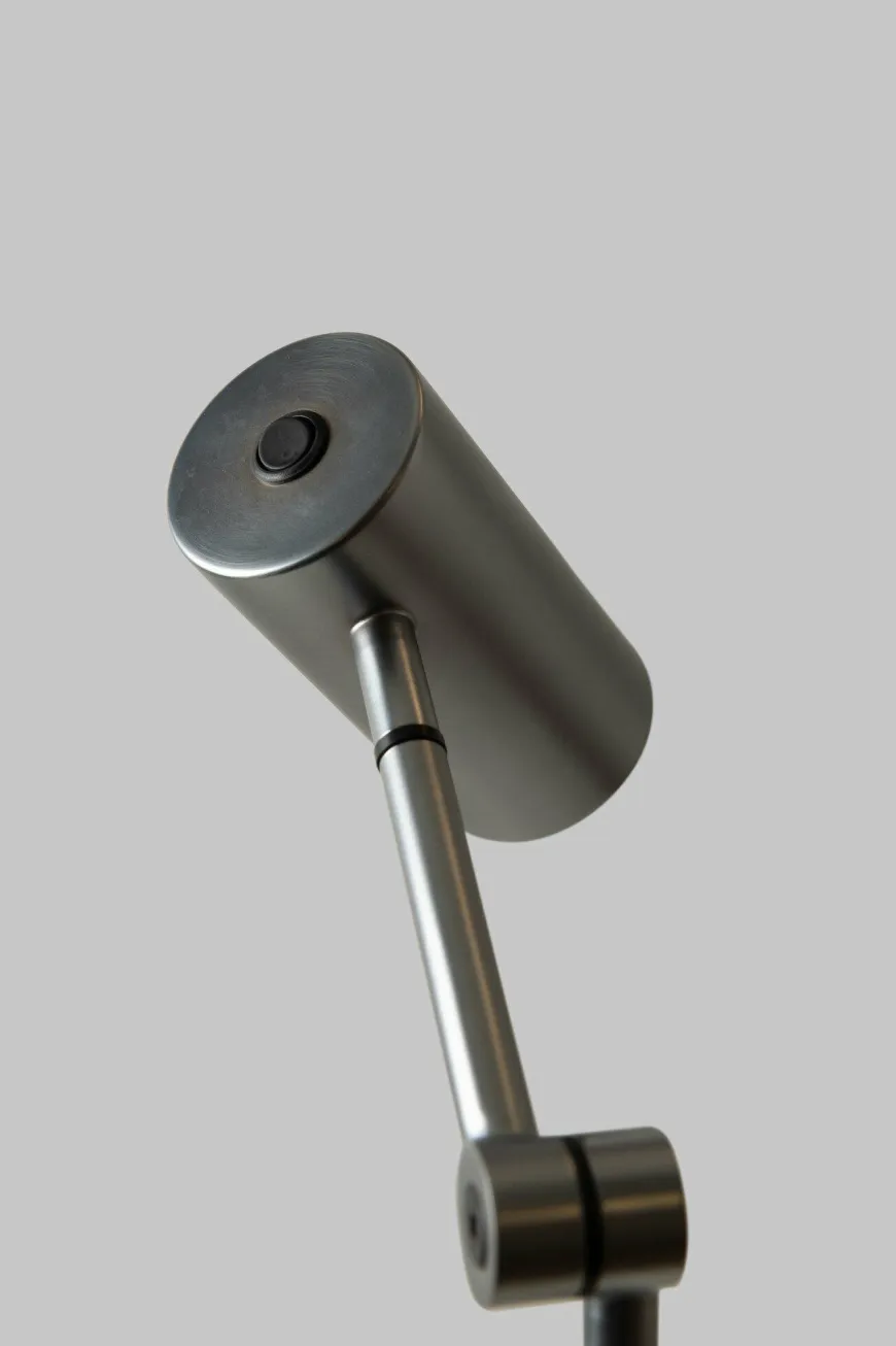 it's about RoMi Vloerlamp Montreux nickel finish