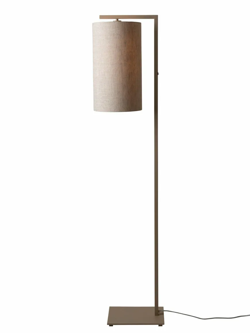 it's about RoMi Vloerlamp Boston zand/kap 2545 linnen licht