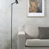 it's about RoMi Vloerlamp ijzer Montreux LED 5W/tube h.11x55cm zwart