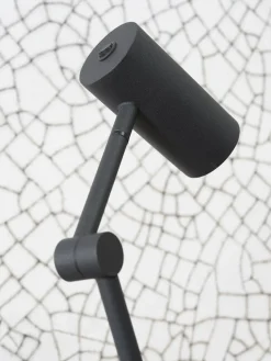 it's about RoMi Vloerlamp ijzer Montreux LED 5W/tube h.11x55cm zwart