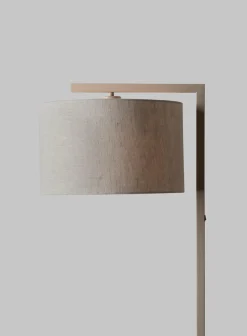 it's about RoMi Vloerlamp Boston zand/kap 3220 linnen donker