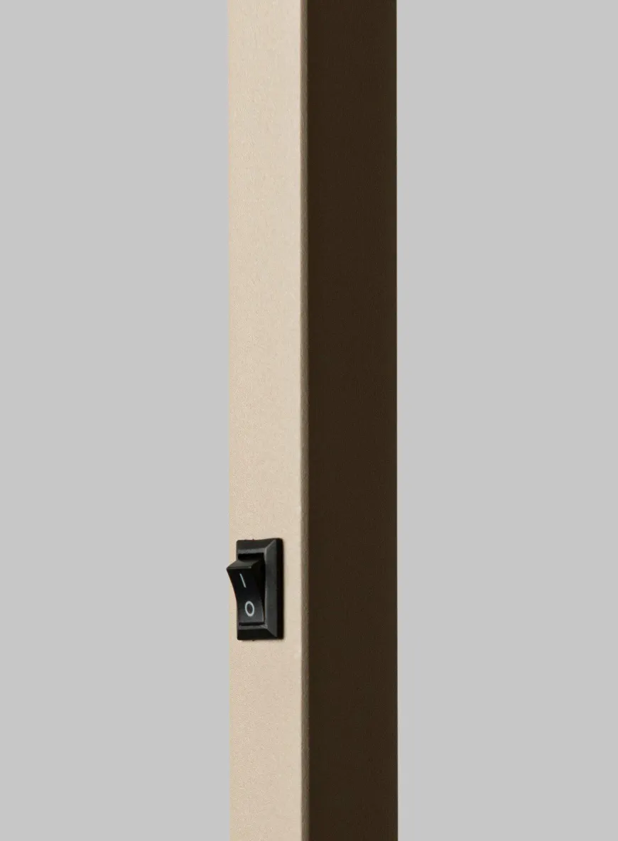 it's about RoMi Vloerlamp Boston zand/kap 3220 linnen donker
