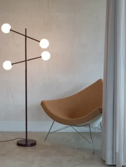 it's about RoMi Vloerlamp Copenhagen burgundy