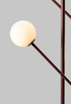 it's about RoMi Vloerlamp Copenhagen burgundy