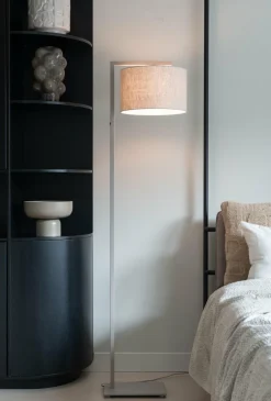 it's about RoMi Vloerlamp Boston zand/kap 3220 linnen licht