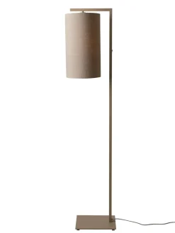 it's about RoMi Vloerlamp Boston zand/kap 2545 linnen donker